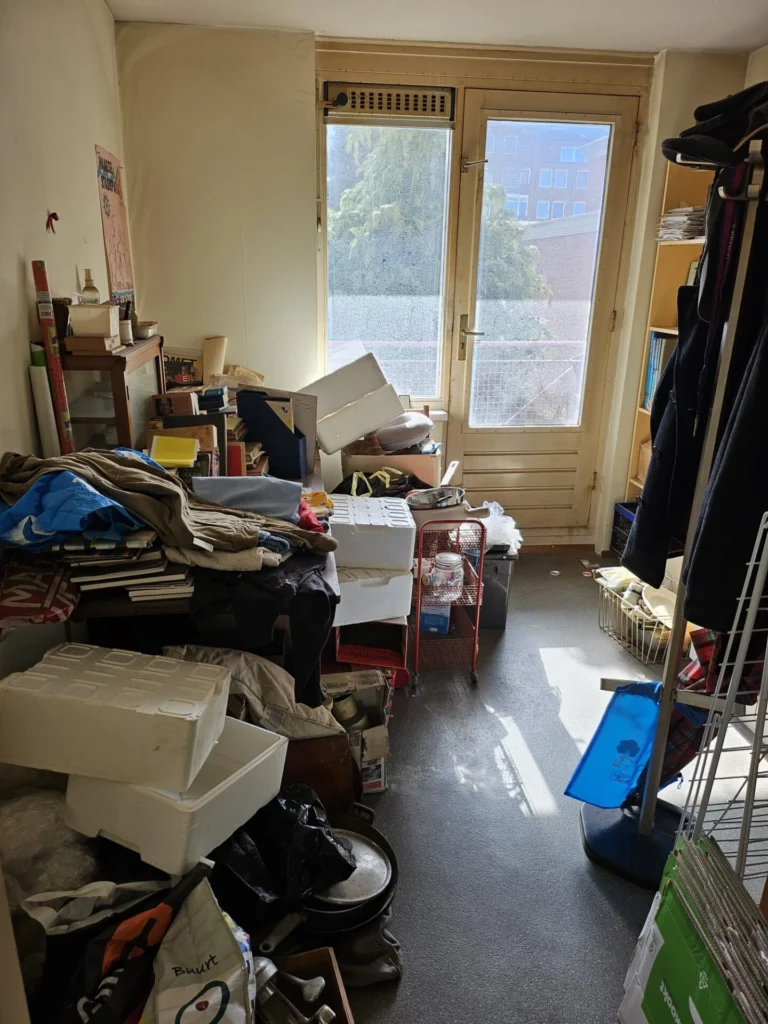Woning leeghalen na overlijden voor