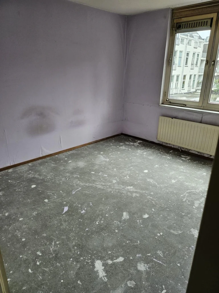 Vervuilde woning ontruimen na